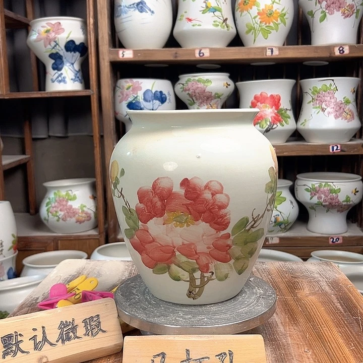 摆件4大微瑕新款陶瓷陶瓷