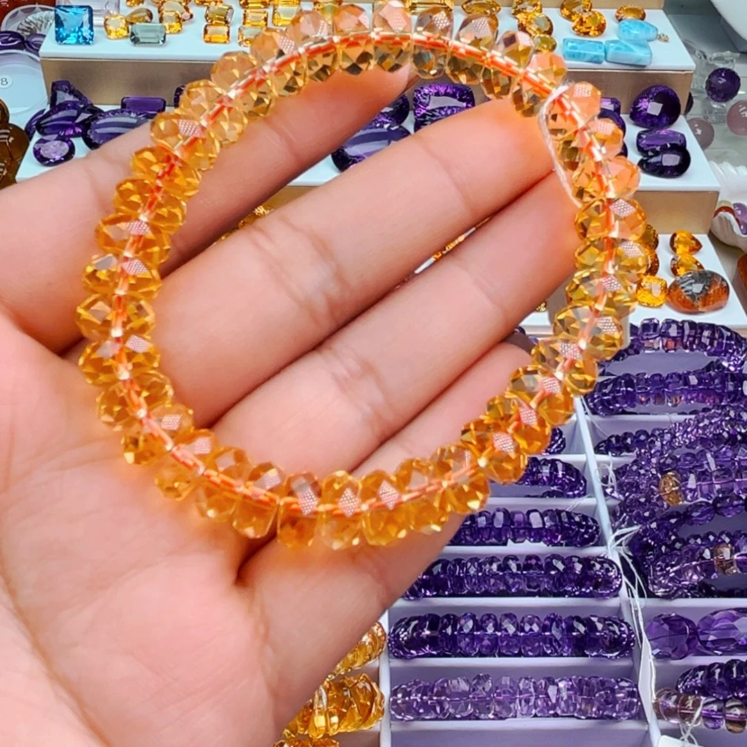 未镶嵌水晶手串天然保真