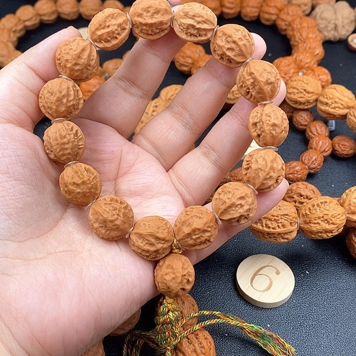 文玩核桃手串危*勇白茬龟背手持