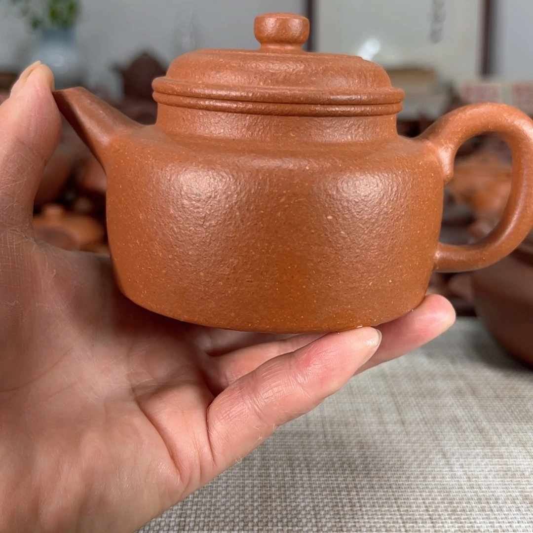 茶壶紫砂半手工制作16目德中