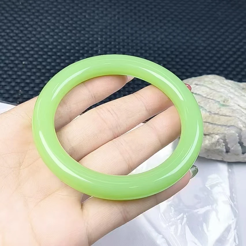 （聚宝严选）苹果圆条手镯妈妈款精致精美百搭时尚