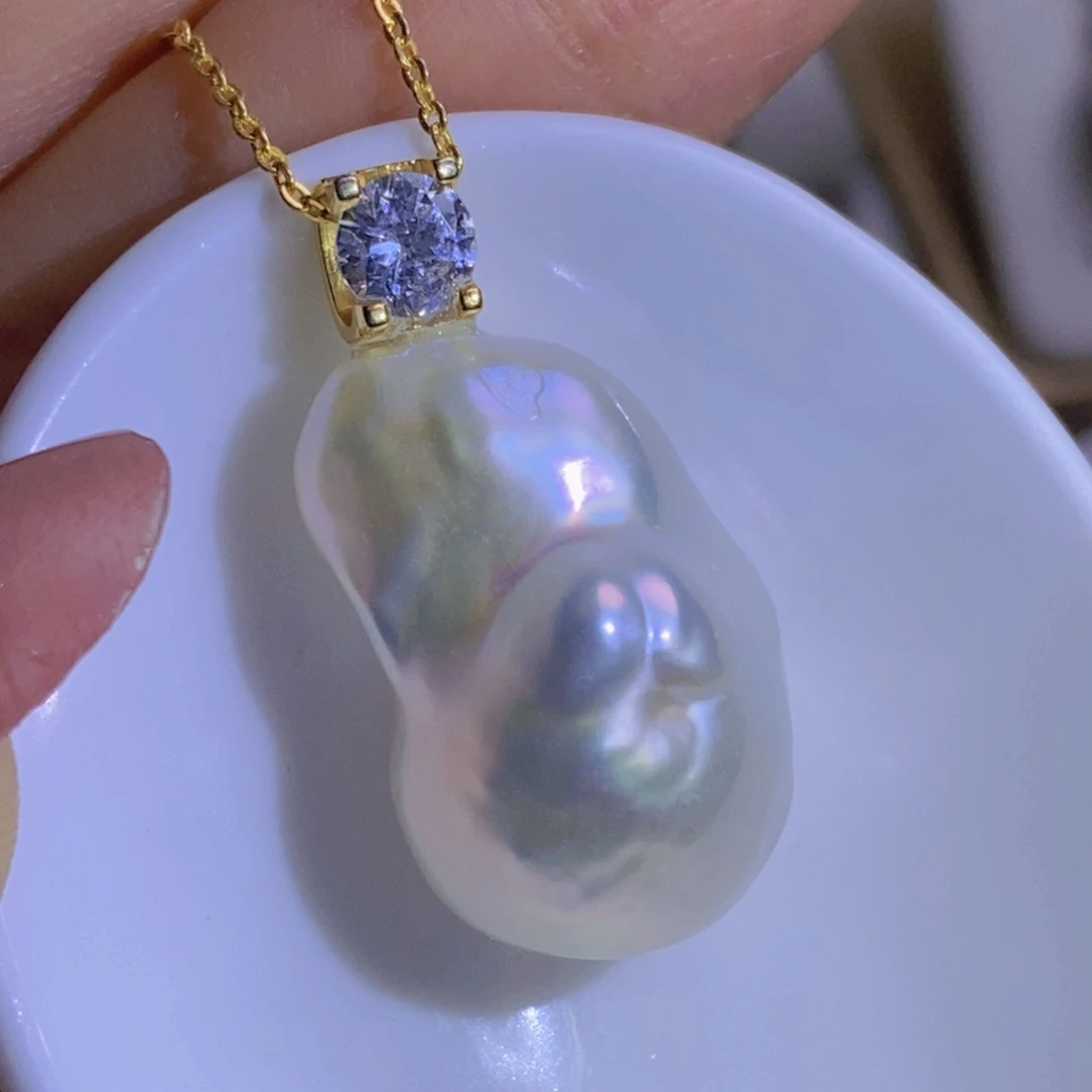 银S925镶嵌特价（不退不换）淡水珍珠