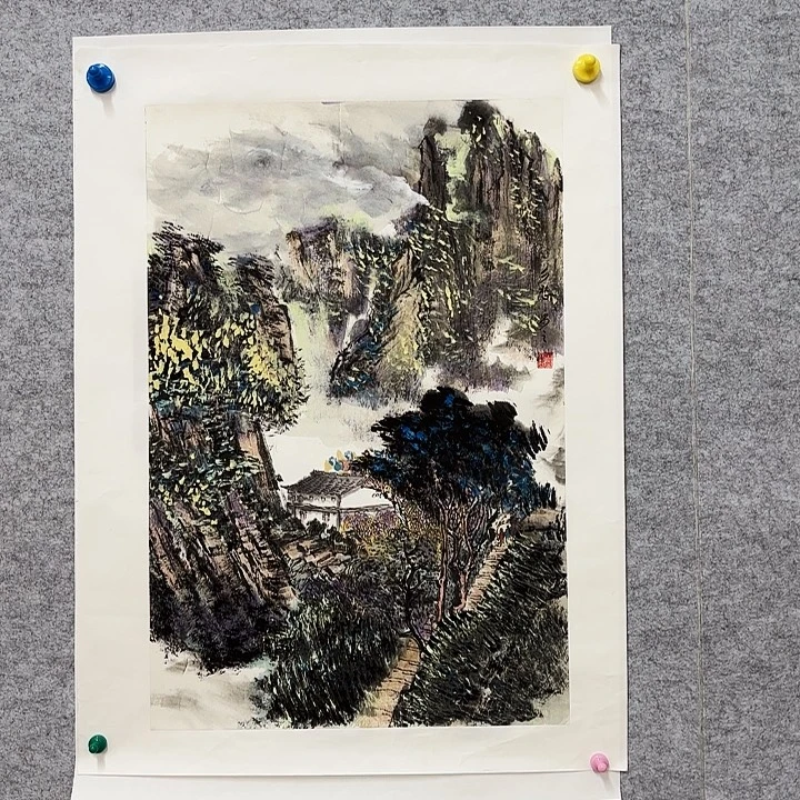 国画花鸟的翅膀和翅膀都