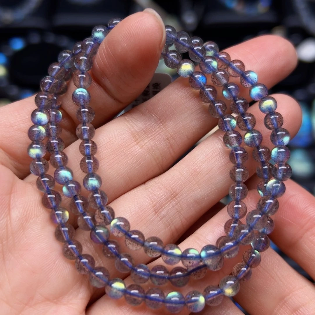 未镶嵌手链长石4.6左右