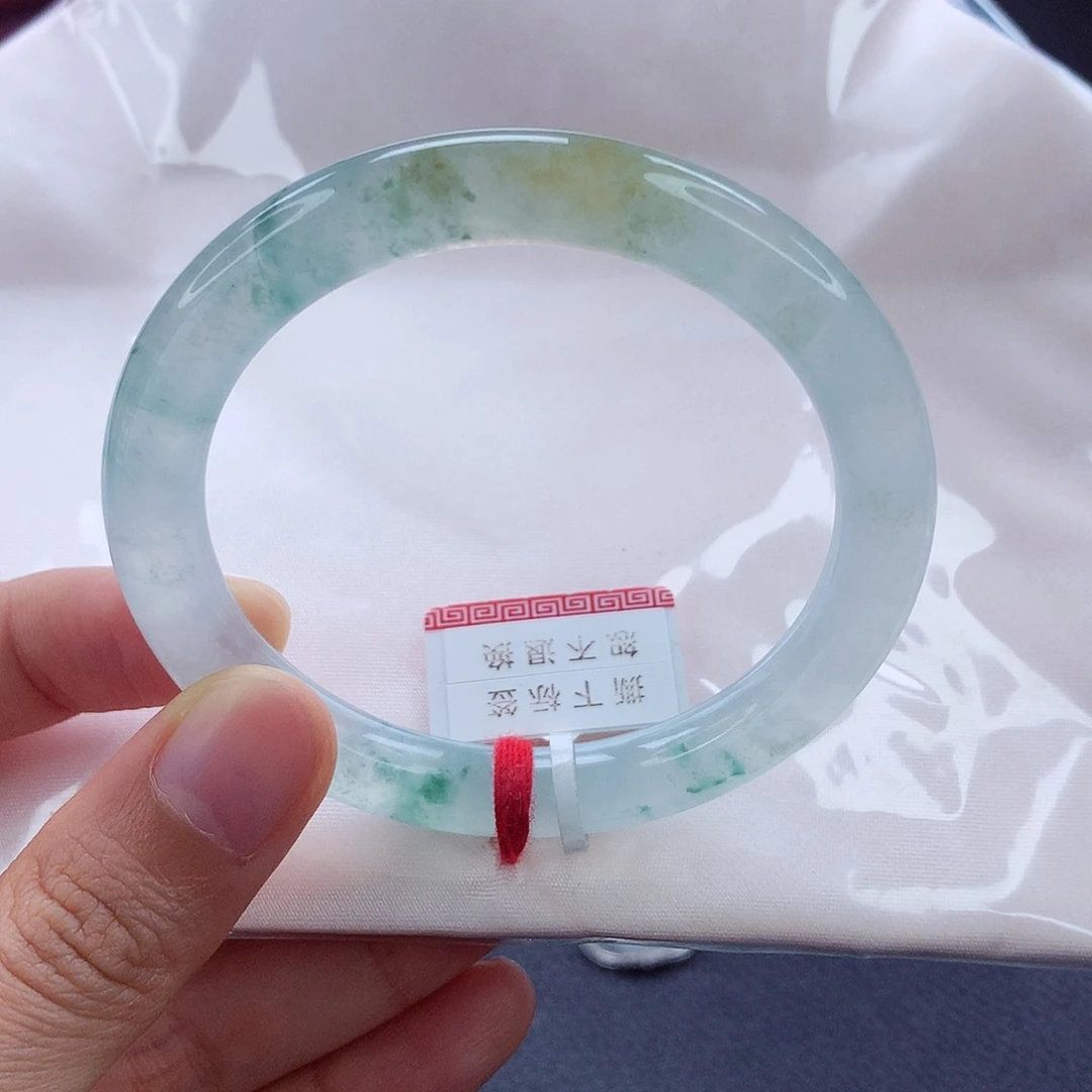 未镶嵌手镯翡翠50:8 荧光棒