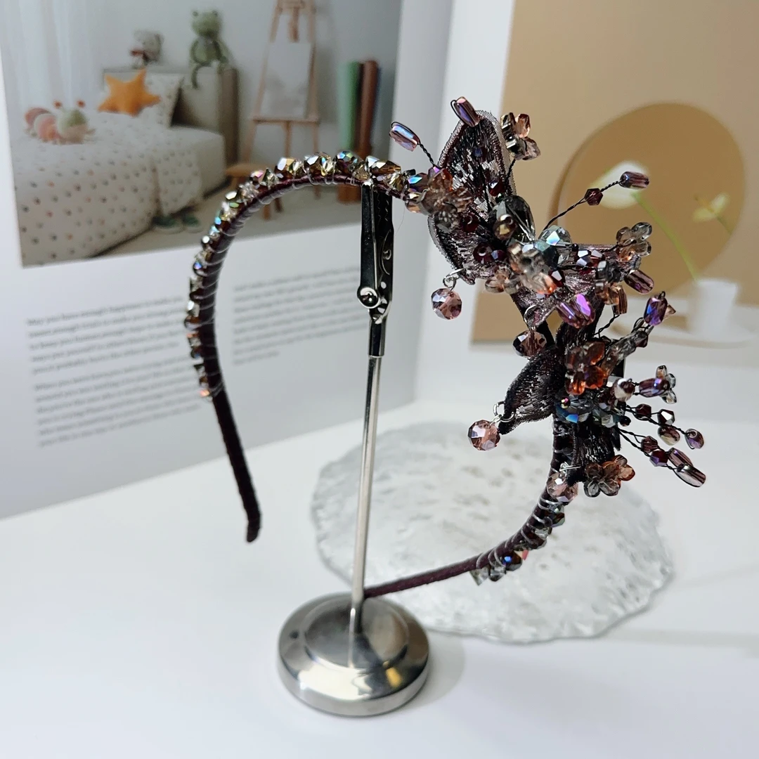 B6032编号紫莹轻奢发饰《发箍》
