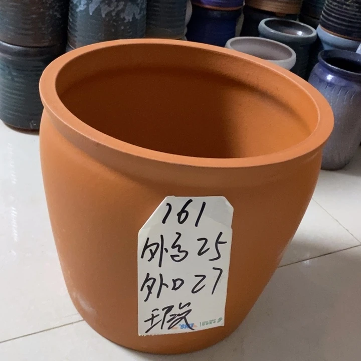粗陶红陶绿植花盆761
