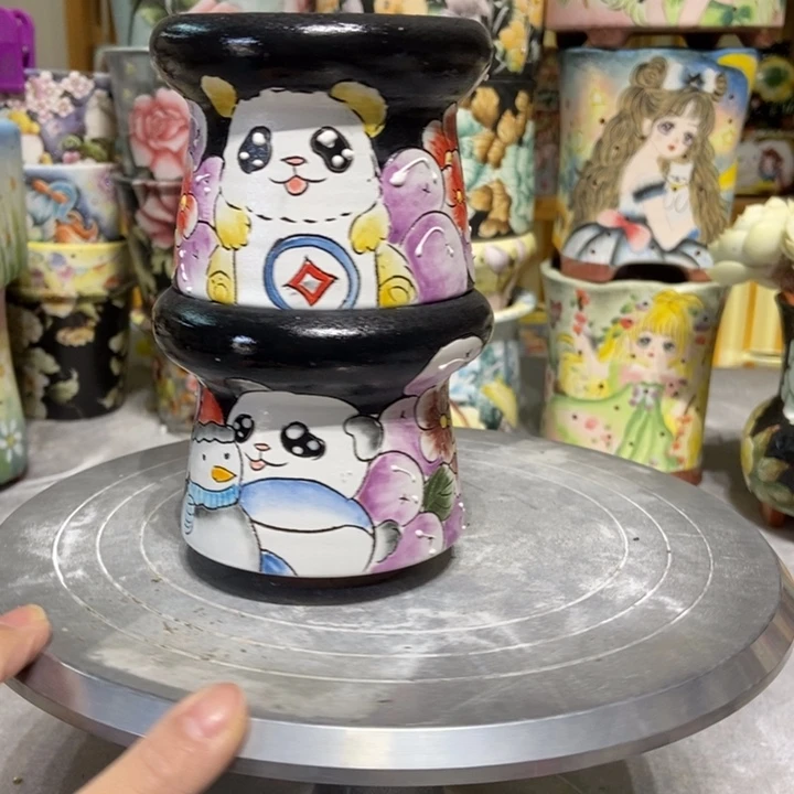 景德镇艺术手绘作品