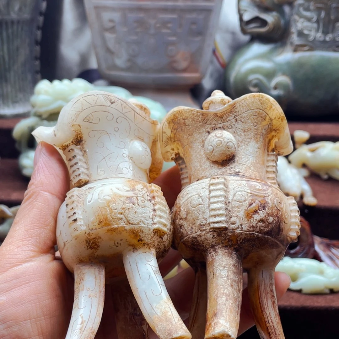 吊坠白玉菩提摆件