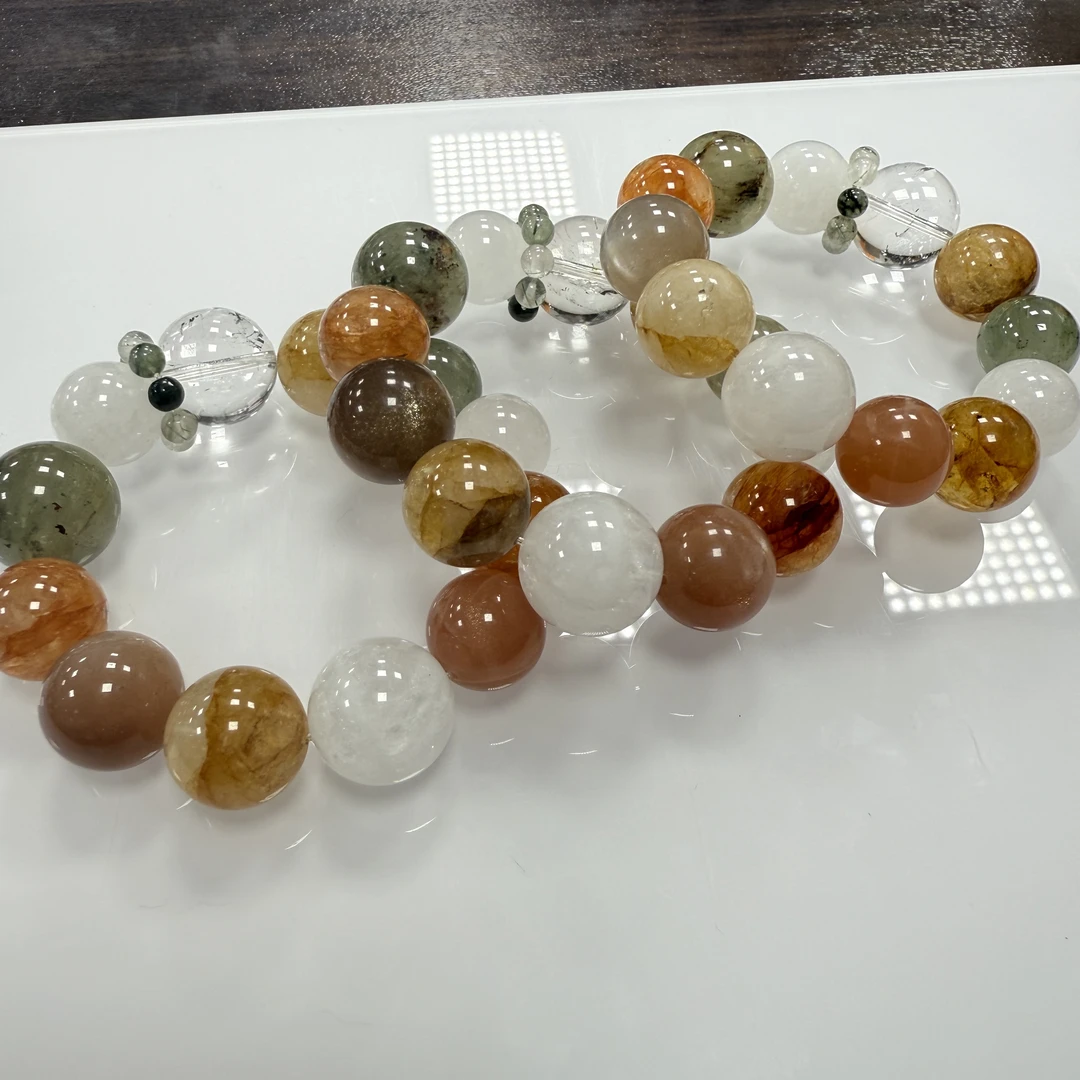 【小宝晶选】原创“秋野碎糖”单圈手链 多样性发一 14-18mm 446XBYP