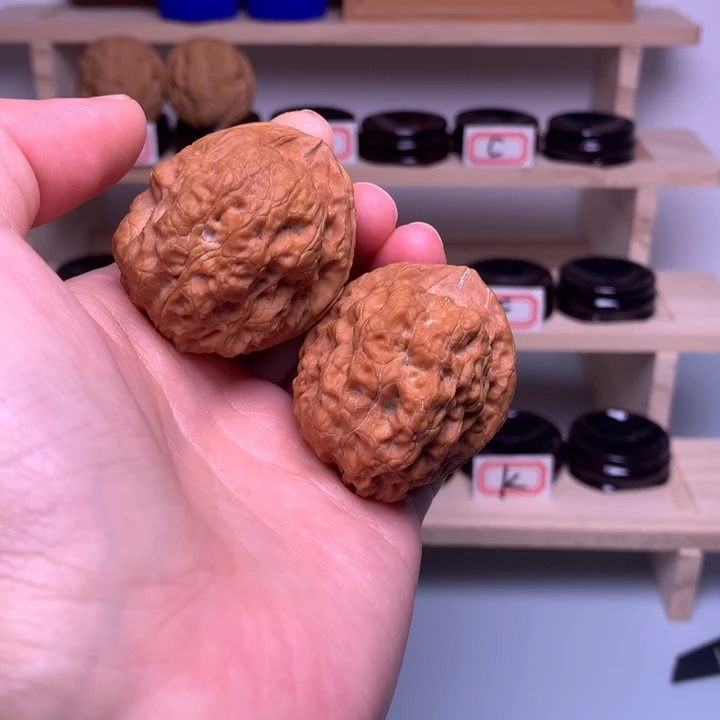 文玩核桃吊坠B火焰金蟾42尺