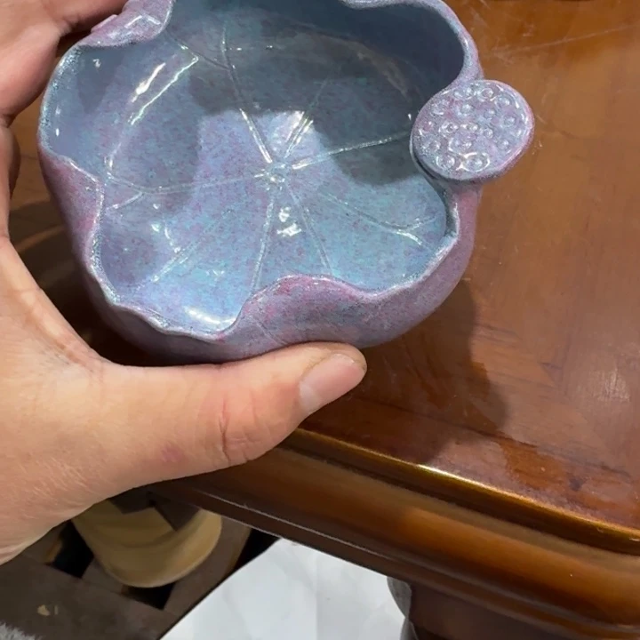 瓷片黄***士陶瓷瓷器工艺品1