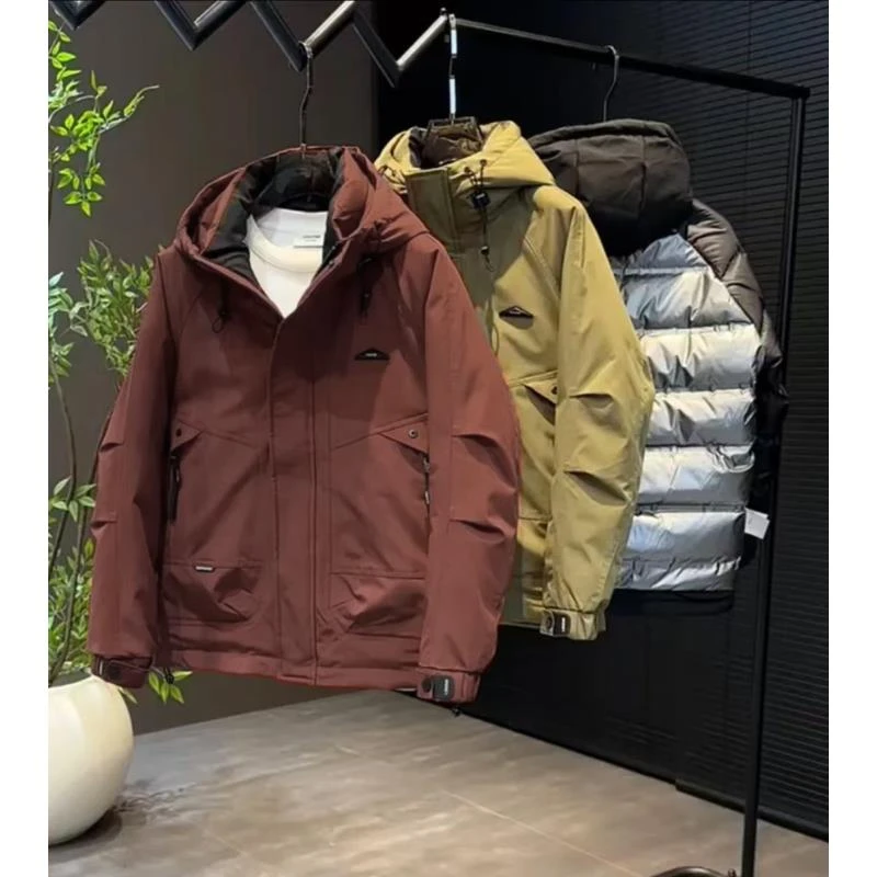 【赤火Max】高定极寒版户外连帽工装保暖御寒外套#9355