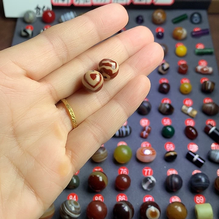 未镶嵌玛瑙/玉髓珠宝半成品
