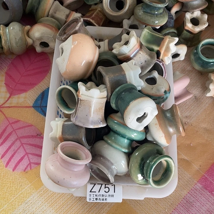 紫砂花盆751瑕疵品口径3厘米，你