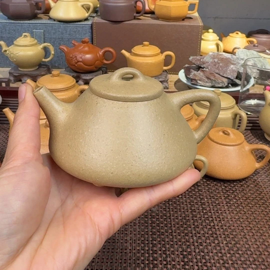 本山绿泥茶壶梨皮200毫升左右