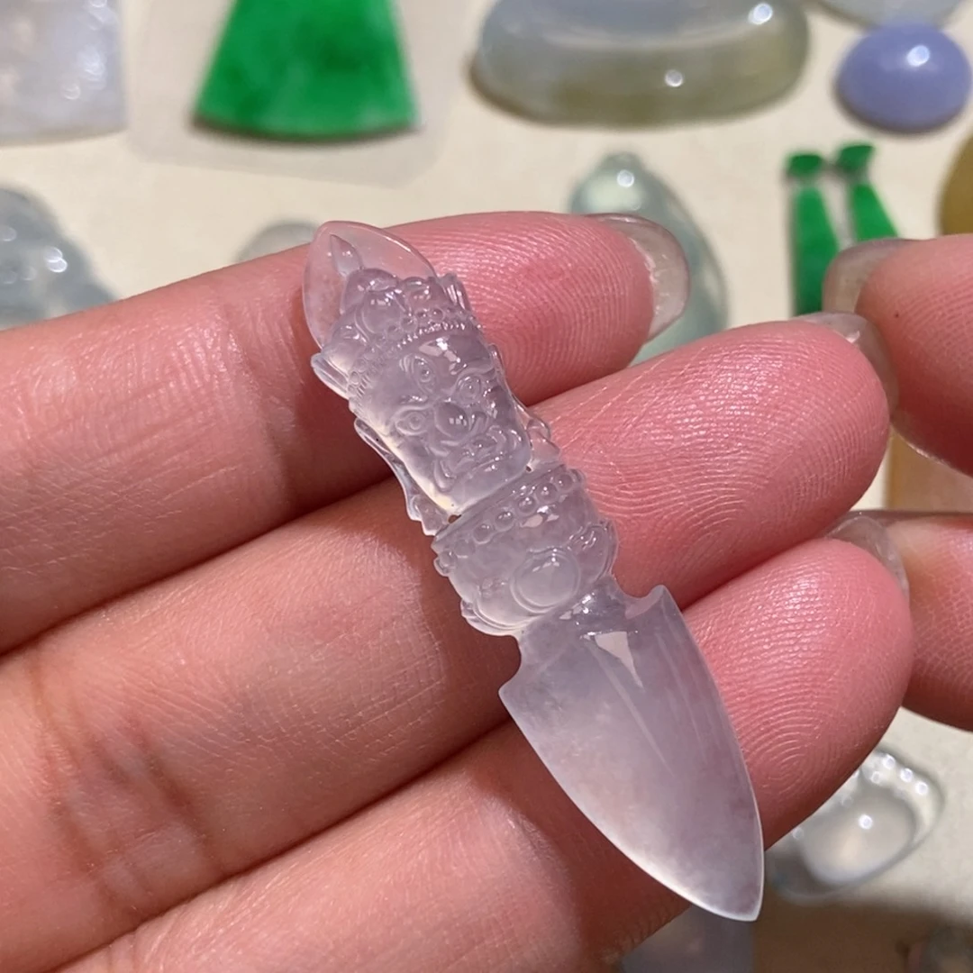 未镶嵌定制翡翠翡翠42.6/10.4/5.1