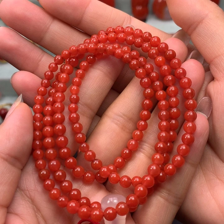 未镶嵌手串南红玛瑙