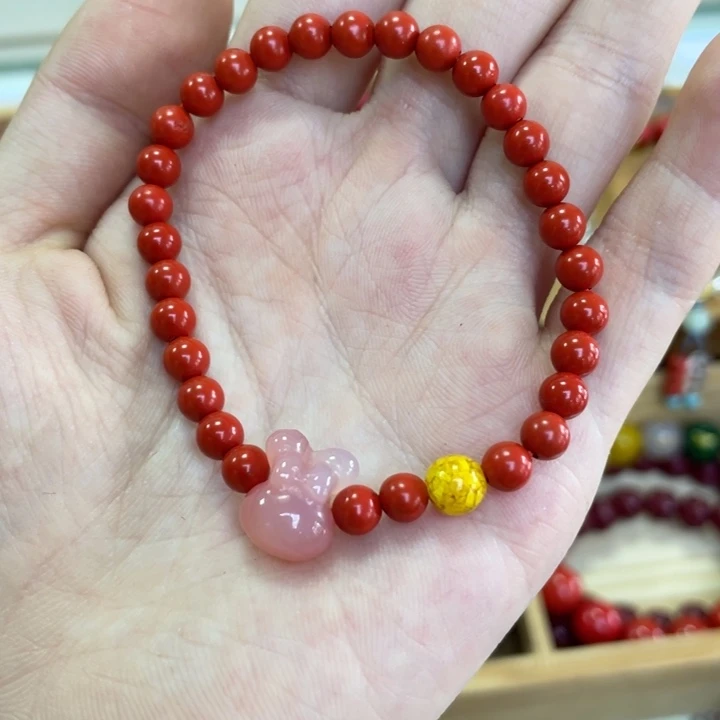 天然辰砂精品红砂 10克