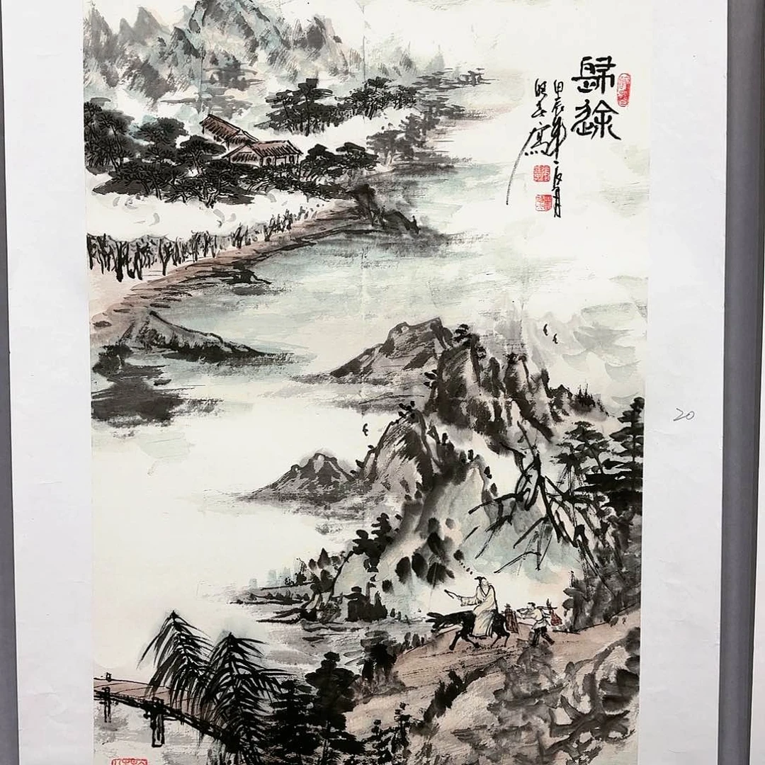 国画国画纯手绘作品请放心去藏