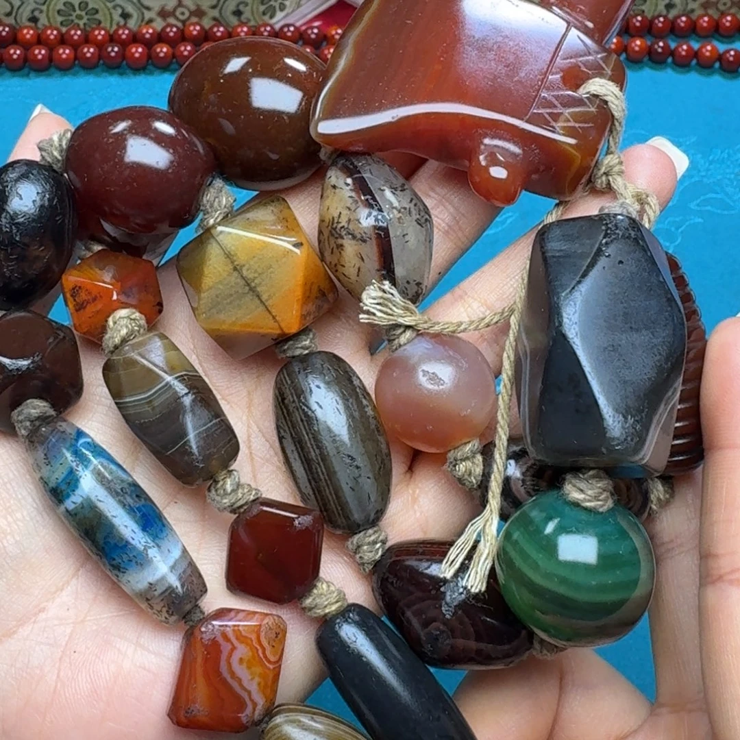 玛瑙/玉髓未镶嵌手链