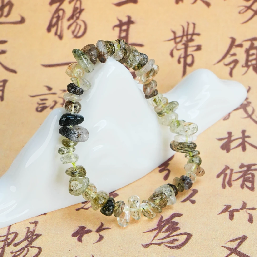 SC-270 天然碧玺发水晶手链