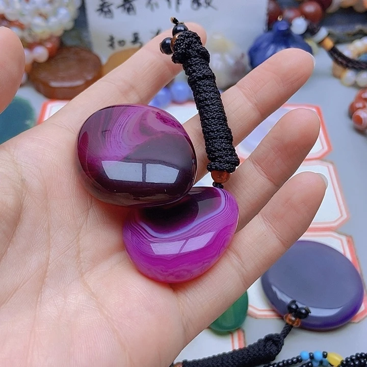 【闪购商品】未镶嵌玛瑙/玉髓珠宝半成品延****啡
