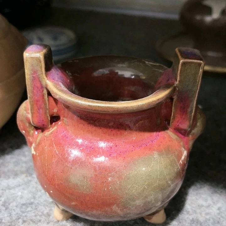 瓦当摆件摆件茶桌茶台陶瓷