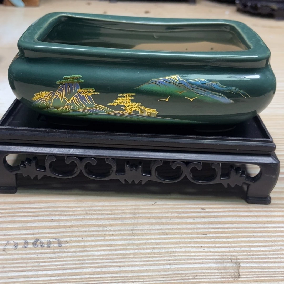 瓷片陶瓷花盆陶瓷艺术