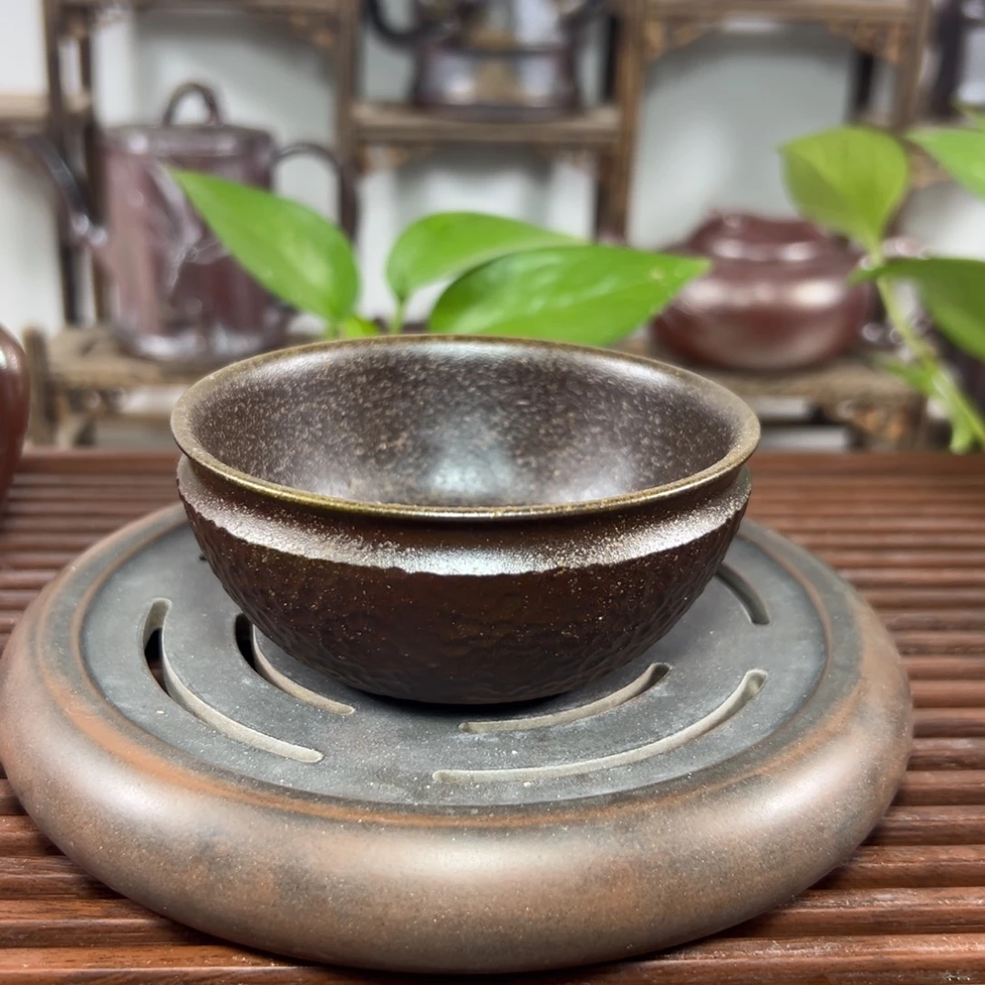 苍***剑陶观澜柴烧顺丰包邮