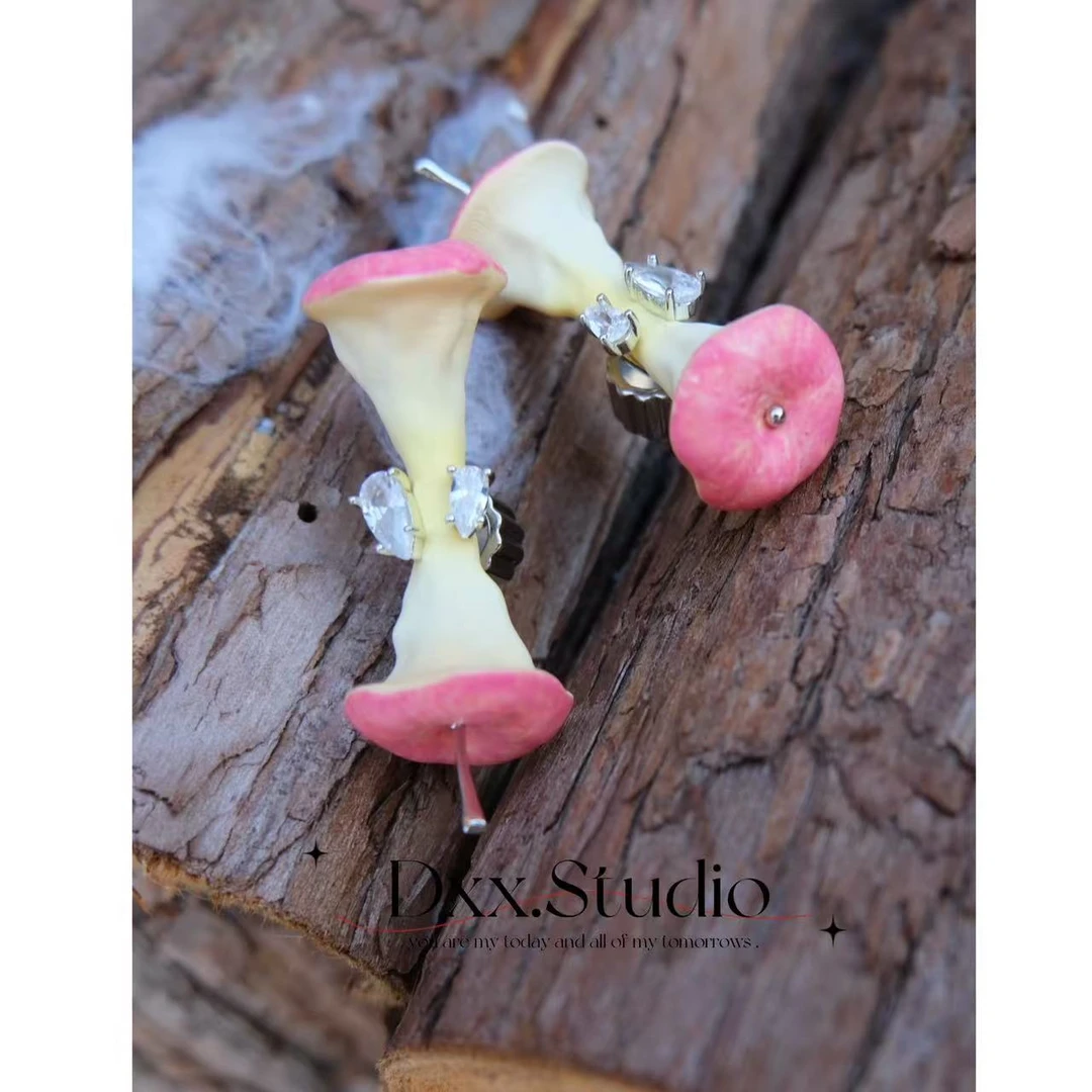 小众设计百搭ins【苹果核】耳饰49740