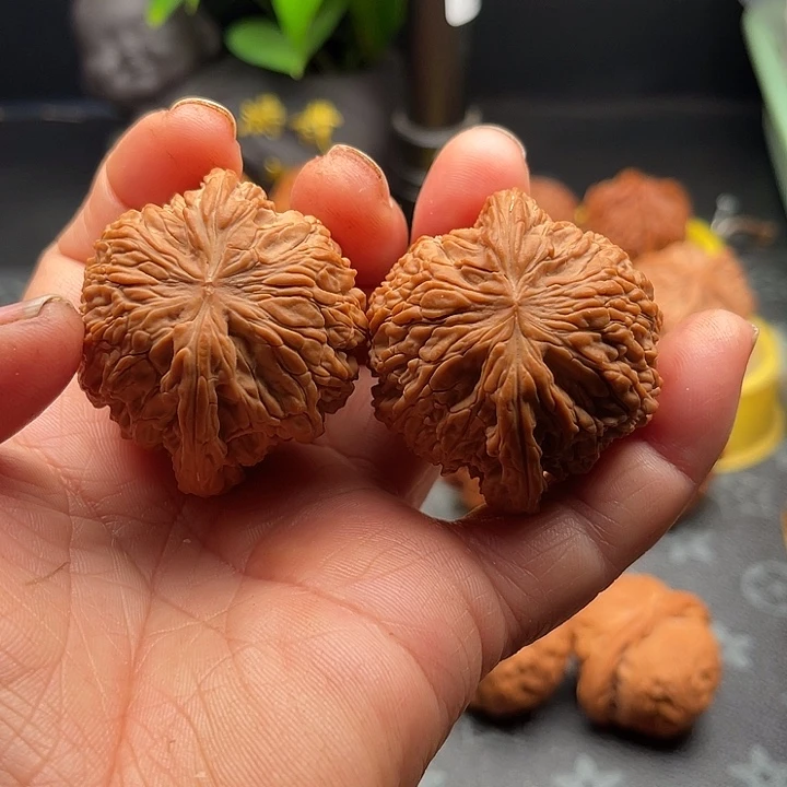 桃核把件全品磨盘边45