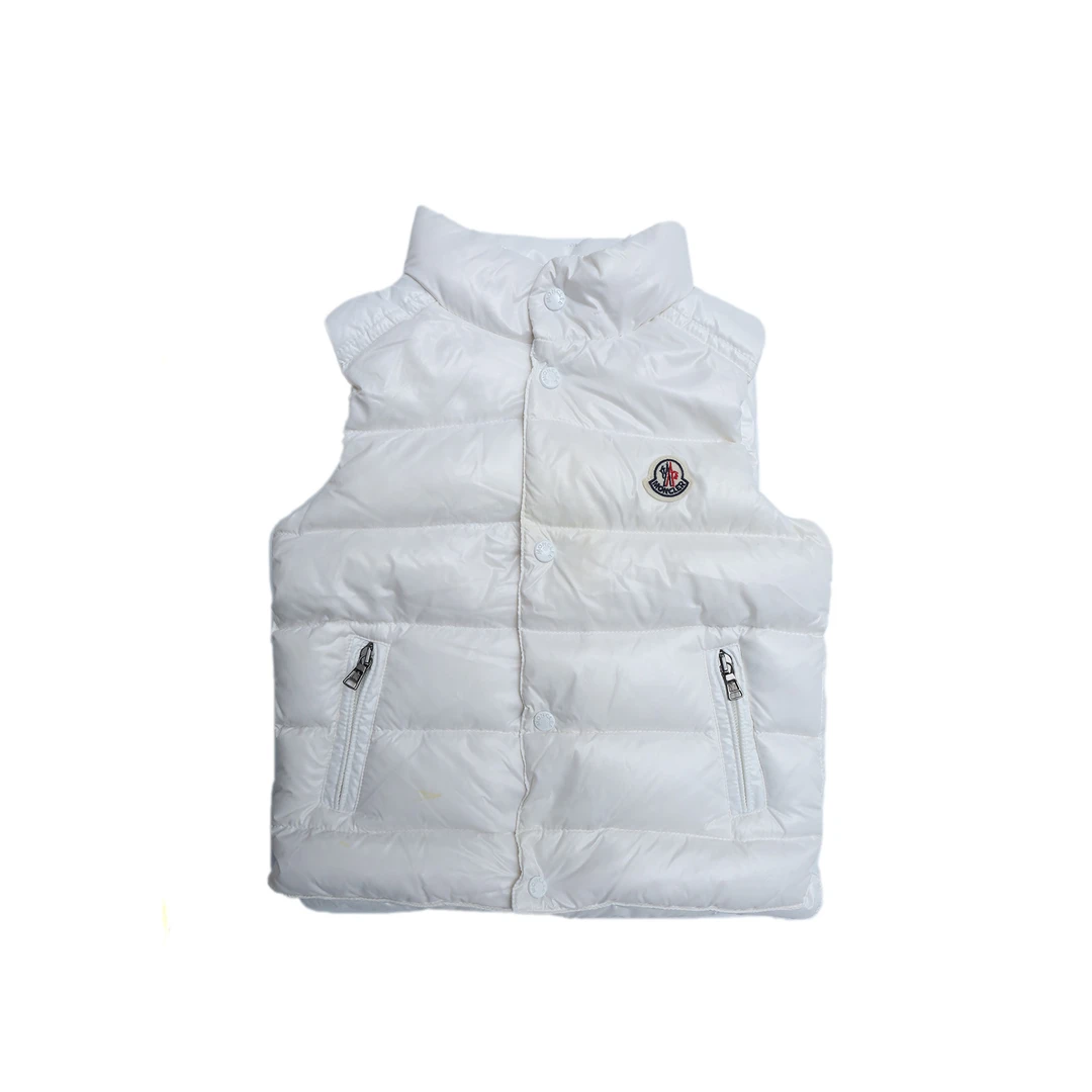99新 MONCLER 儿童羽绒马甲白色 儿童码3 P232927020