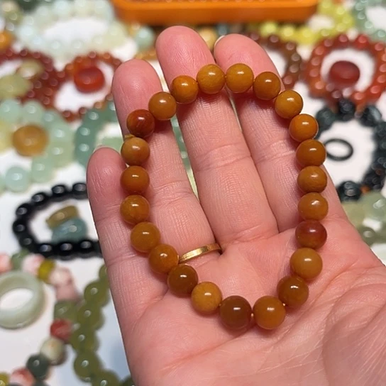 蛇纹石玉未镶嵌手串