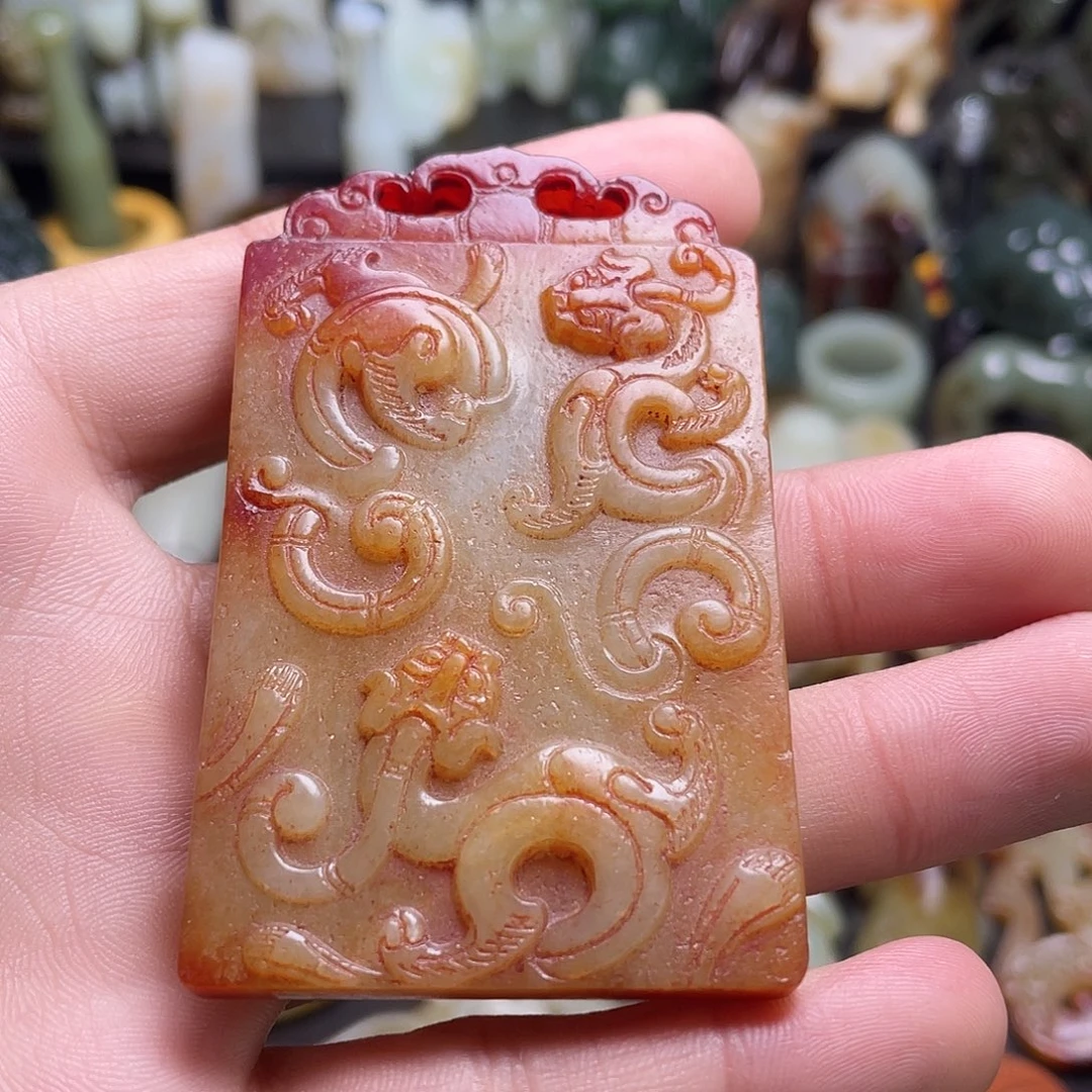 卡***尔和田玉（糖玉）未镶嵌颈饰