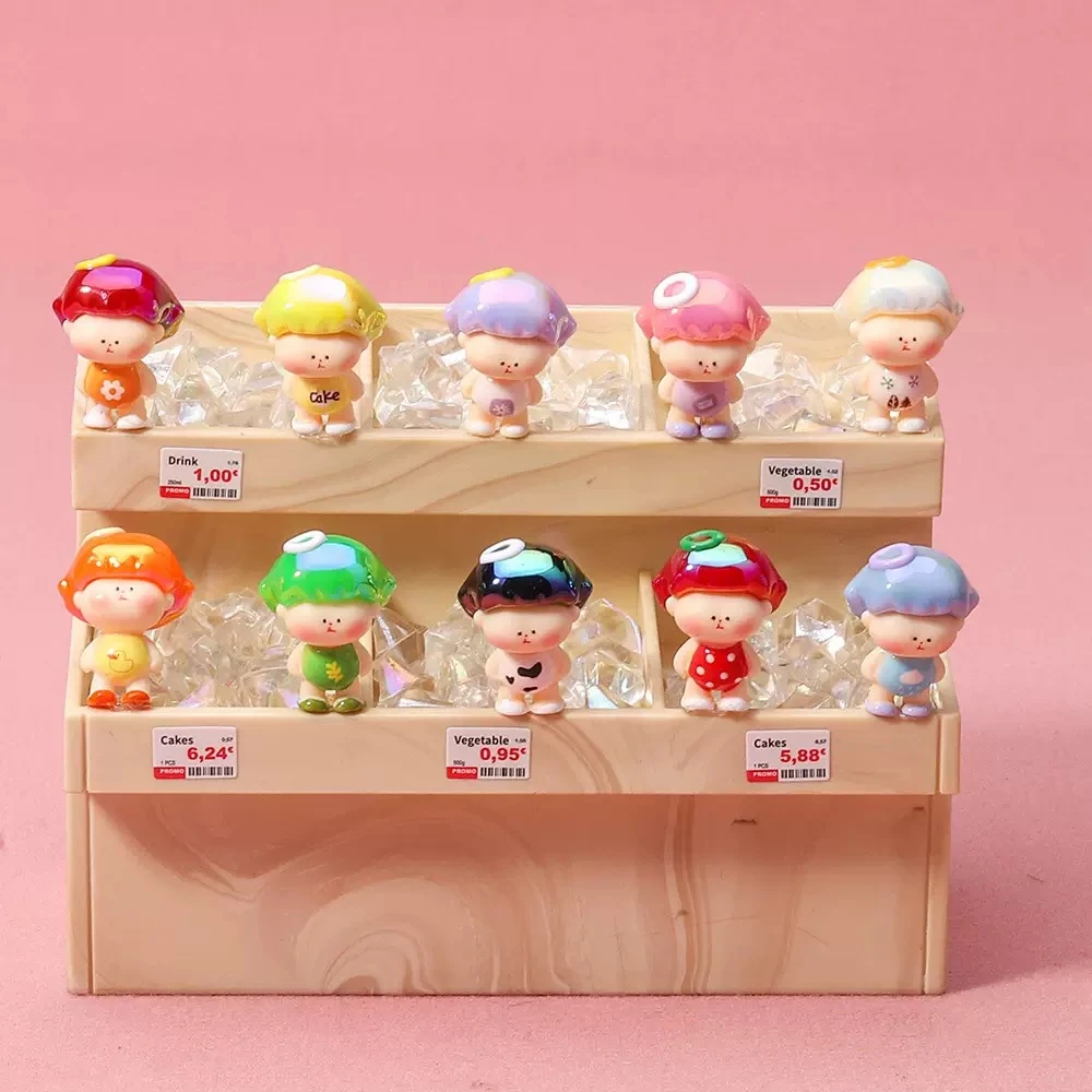 即将售罄【电镀夜光实色童趣天使崽崽】“迟到潮玩”卡通手工DIY摆件