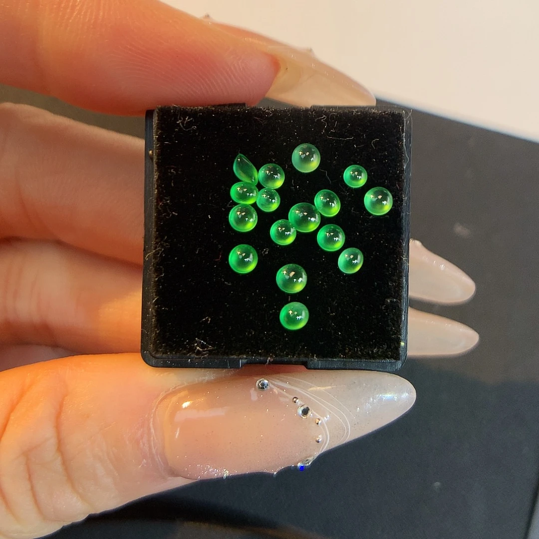 翡翠散珠卡3翡翠16个