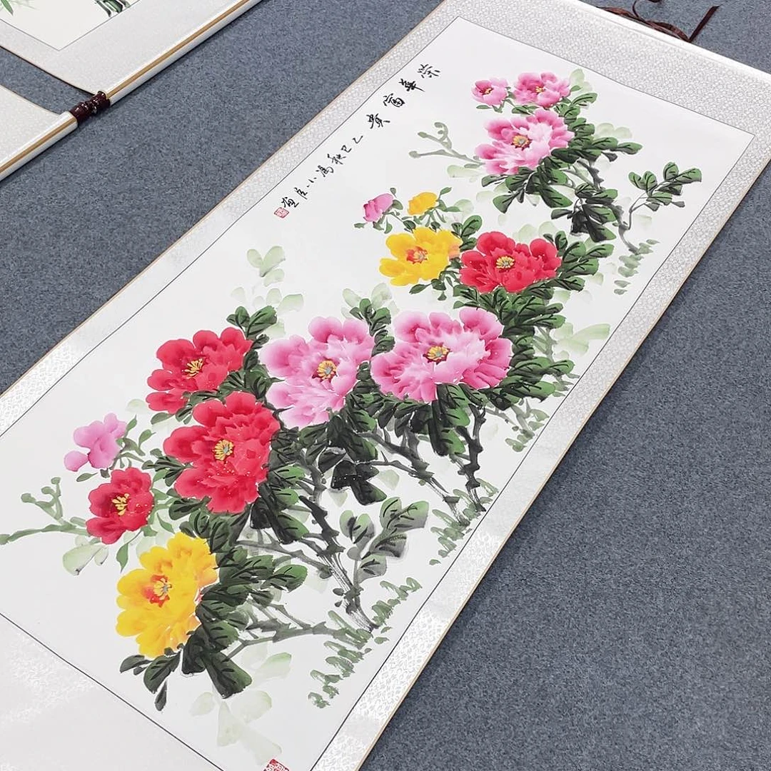 国画手绘画绘画作品
