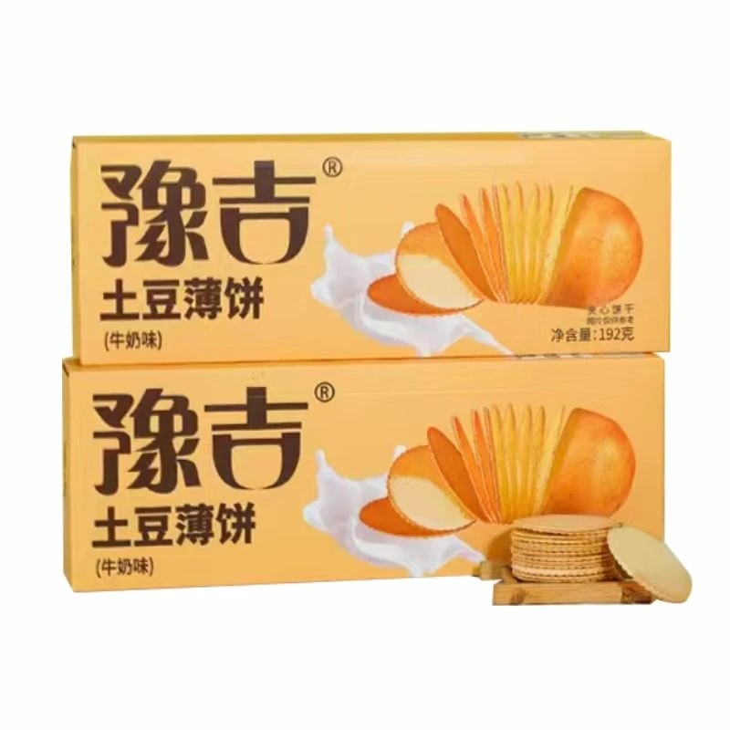 T豫吉牛奶味土豆薄饼192g(20250607)