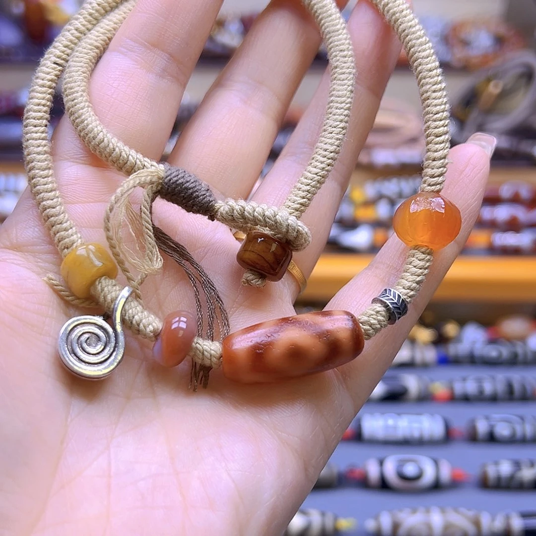 玛瑙/玉髓未镶嵌颈饰