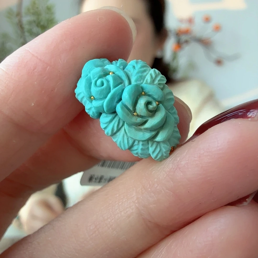 绿松石未镶嵌珠宝奇石