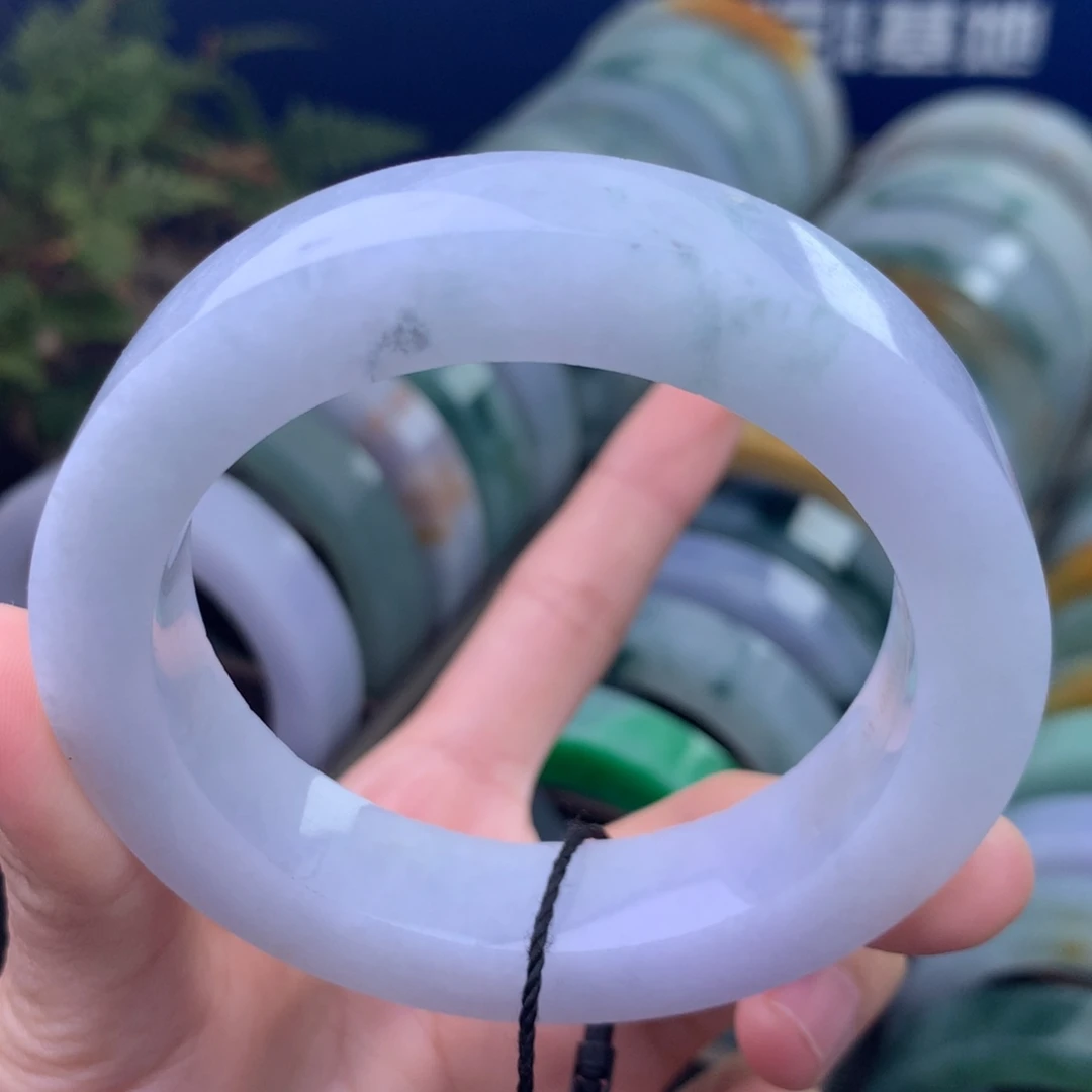 定制翡翠未镶嵌手镯定制不退不换