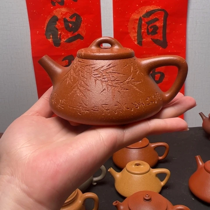 紫砂壶K***n全手工降坡