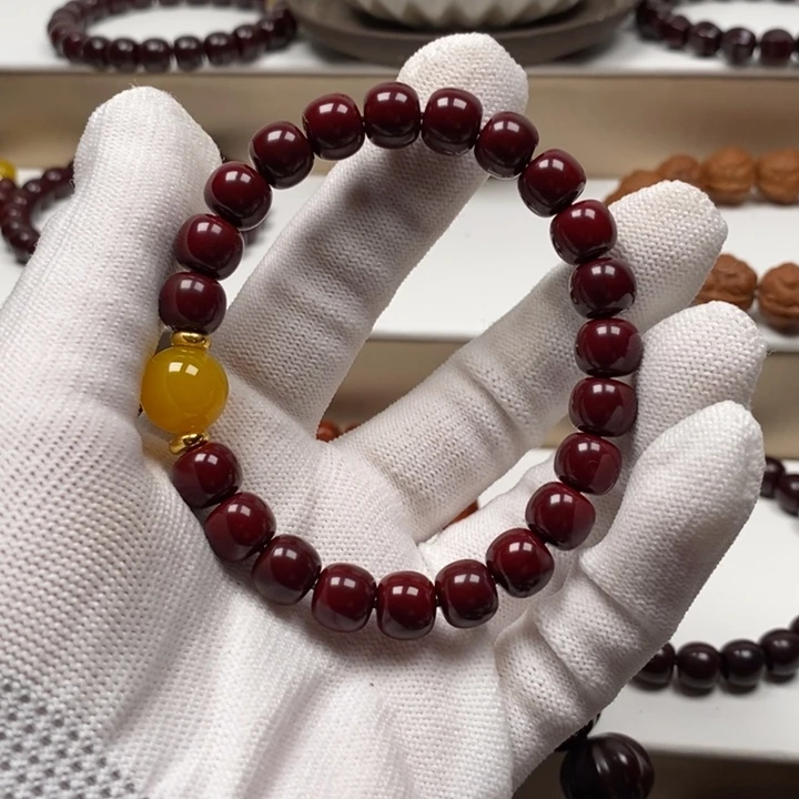 核桃手串/手链N****猴头雕刻