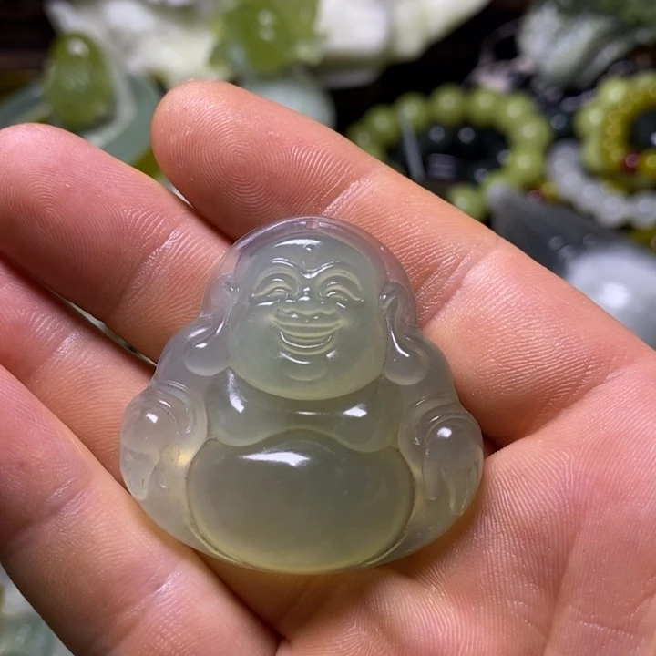 未镶嵌岫玉岫玉颈饰
