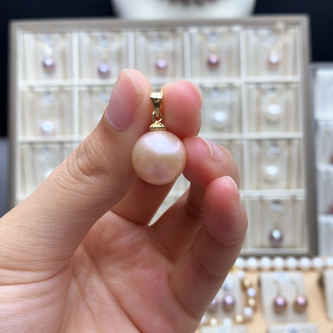吊坠(不含链)合金淡水珍珠