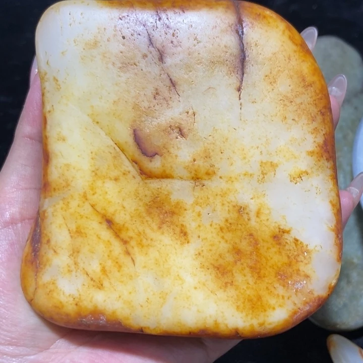 放***天和田玉（糖玉）未镶嵌挂件