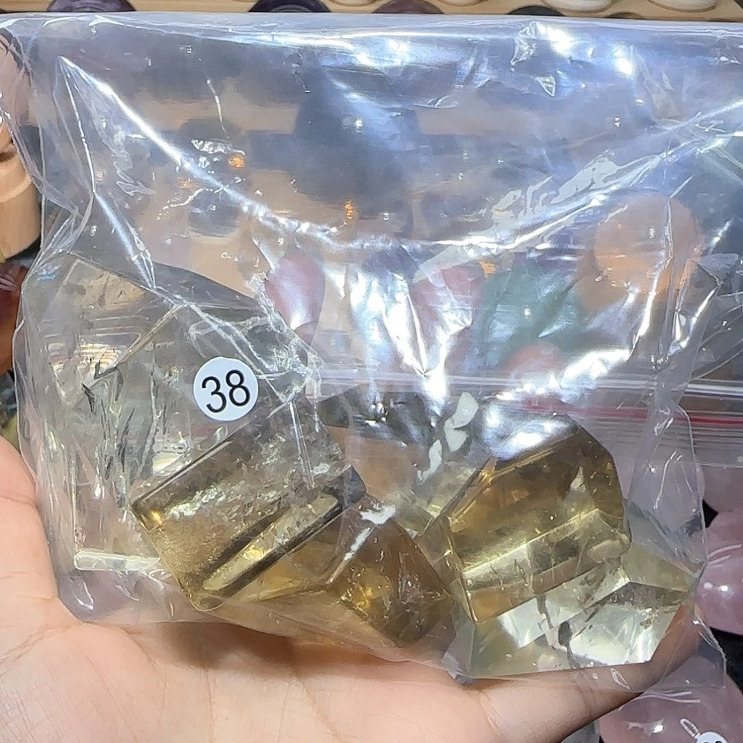 幽***灵未镶嵌珠宝半成品水晶38