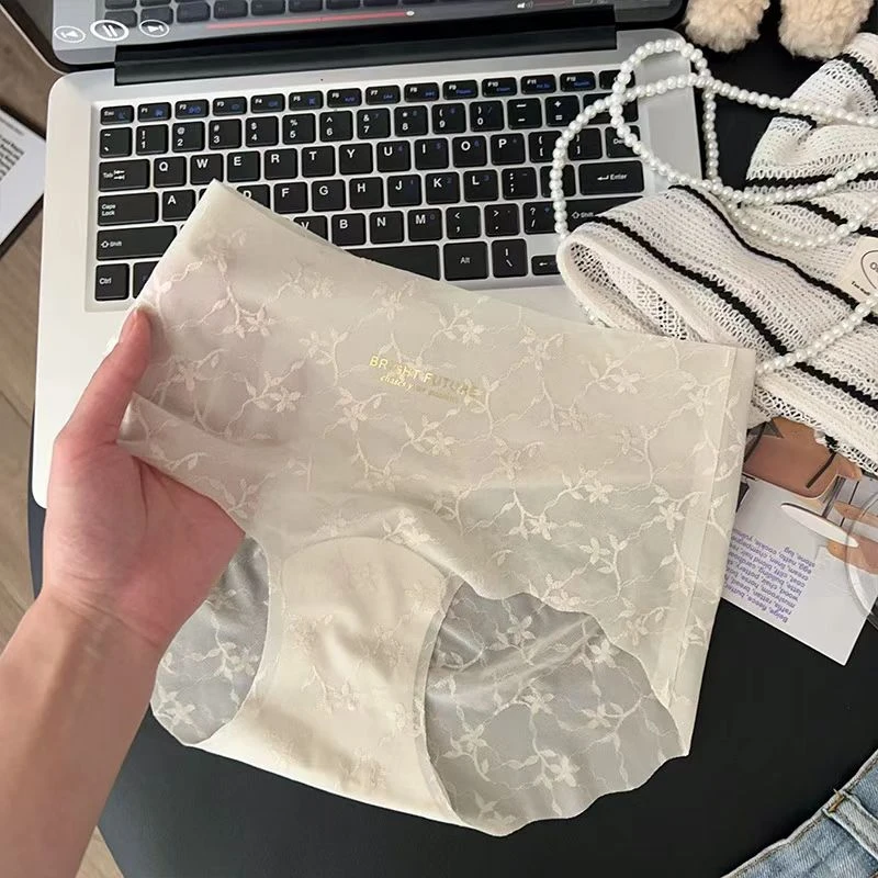 婷蔻三角裤字母舒适内裤抑菌性感时尚女三角内裤高腰透气中腰无痕