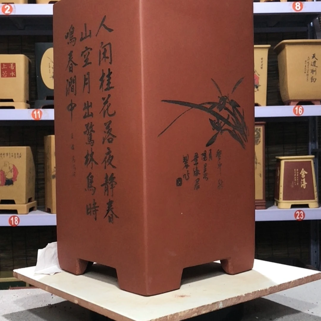 【闪购商品】紫砂花盆肸*手工制作